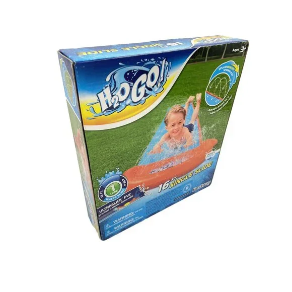 H2O GO! 16 Ft Single Water Slide Age 3+ - Picture 4 of 4